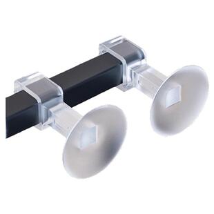 断桥铝窗户把手防撞吸盘硅胶贴卫生间门把手防碰撞保护套加大门吸