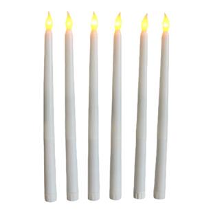 长杆闪烁电池蜡烛小夜灯餐桌仿真火焰暖光剧本杀地摊灯客厅氛围灯