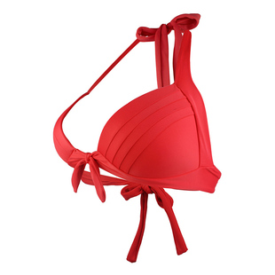超暴露大胸比基尼单件上衣绑带EFG杯bikini大罩杯大奶泳衣女性感