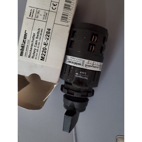 询价-德国Salzer凸轮开关旋转开关M220E2284可维修