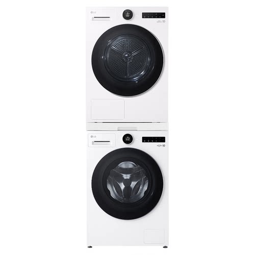 【晨露天使】LG 12+10Kg觅境洗烘套装家用FCB12Y2CC+RH10X75V2N