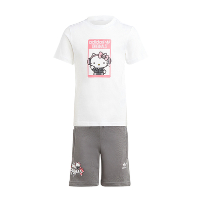 【自营】Adidas/阿迪达斯小童联名款运动套装短袖运动套装IT7918