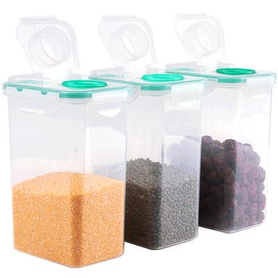 乐亿多密封塑料杂粮干货收纳盒