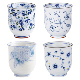 日本进口主人杯2025新款家用大号高脚茶杯单杯日式喝茶杯子闻香杯