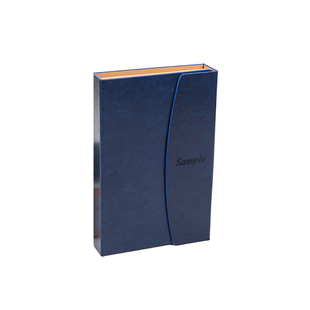 可拆卸皮质色卡本通用展示西服衬衫面料样品册定制高端皮革色卡册