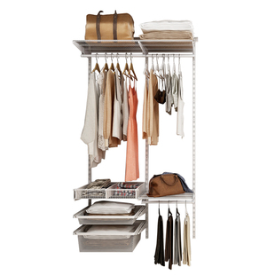 美达斯金属衣柜开放式衣帽间定制小户型卧室简约衣物收纳架储物架