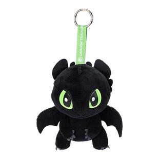 正版环球影城驯龙高手无牙仔光煞毛绒挂件可爱公仔钥匙扣背包挂饰