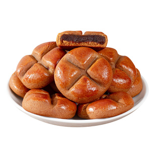 【枣泥含量≥58%】黄芪党参枣沙饼传统老式糕点零食点心营养早餐