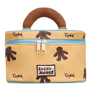 Auramoon.Receive.化妆包手提圆筒化妆包便携大容量收纳袋 | 孟纳