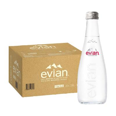 依云进口高端矿泉水330ml×40瓶