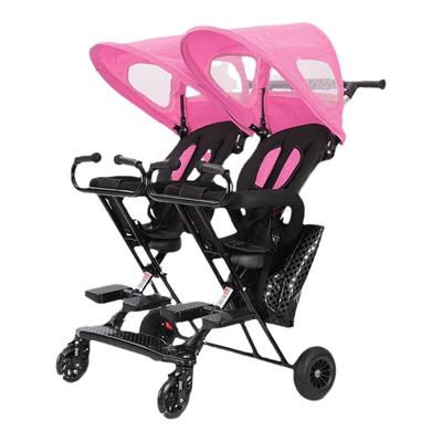 哈雷贝特1-5岁溜娃神器双人车