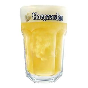 福佳啤酒超大加厚玻璃扎啤杯精酿畅饮水杯个性六角酒具创意家酒吧