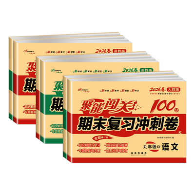 浙江专用聚能闯关期末复习100分