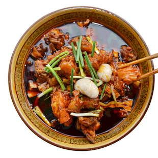 贵州特产贵阳辣子鸡麻辣鸡卤鸡黔北娄山黄焖鸡真空即食现炒私房菜