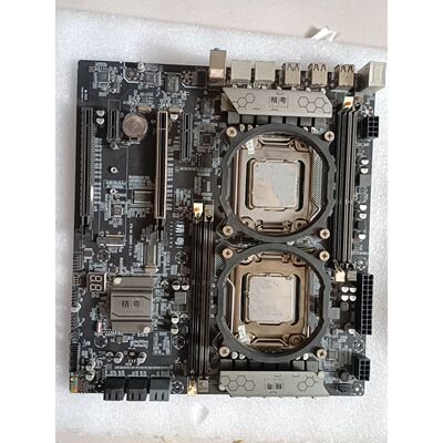 询价精粤X79-D4 SERVER双路主板带E52660V2处理