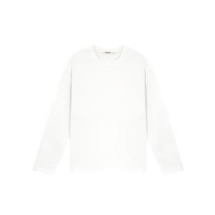 BODYDREAM包容感强长袖T恤男松弛感宽松休闲打底衫基础款纯棉上衣