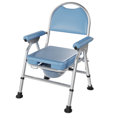不锈钢折叠坐便椅孕妇增高洗澡椅