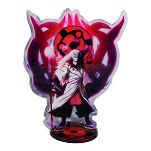 新六道写轮眼带土角色大立牌模型亚克力桌面摆件火影忍者动漫周边