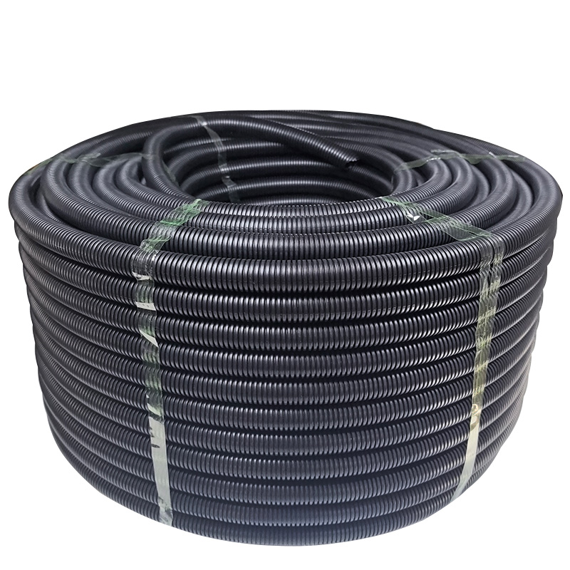 PA尼龙阻燃波纹管PP环保耐酸防火汽车电缆线塑料穿线软管线束浪管