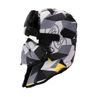 帽子男冬天骑电动车保暖神器防寒挡风帽棉冬季防风套头帽雷锋帽女