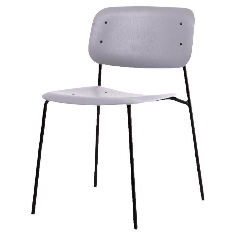 北欧原木餐椅实木简约现代设计师网红休闲餐厅椅铁艺脚木质靠背椅