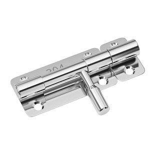 304不锈钢卫生间门锁扣木门窗明装防盗加厚门扣门栓插销插销左右