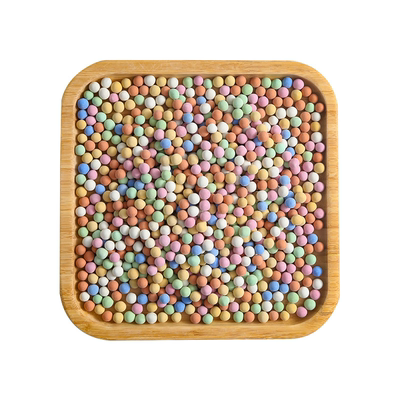 Euca彩色陶粒颗粒花用铺面垫底