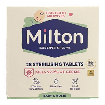 英国进口milton餐具杀菌消毒片