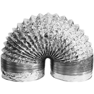 排风管排烟管道风管软管通风管油烟机铝箔管耐高温直径排气管金属