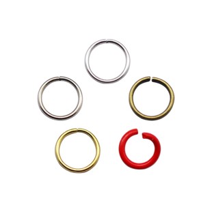 环扣圈小圆圈合金闭口圈开口小铁圈铁环挂环手工diy饰品配件链