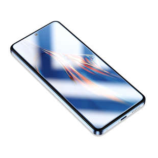 莫柯思适用红米note11e pro钢化膜全屏Redmi note10pro手机膜绿光护眼贴膜10 5G移动防摔爆无白边电镀防指纹