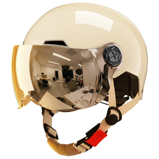 营缆电动车头盔女防晒3c认证四季通用冬季保暖电瓶摩托车安全帽男