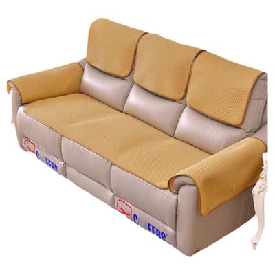 灰色芝华士沙发垫头等舱四季通用真皮沙发硅胶颗粒防滑专用沙发巾