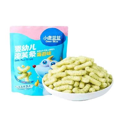 小鹿蓝蓝婴儿泡芙条宝宝零食