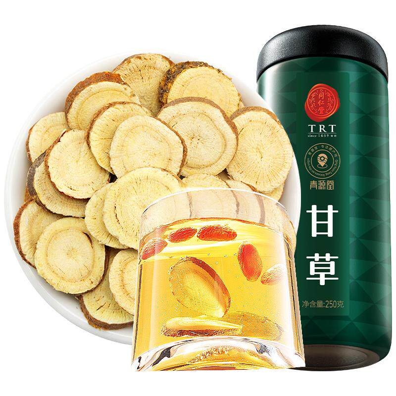 北京同仁堂甘草250g甘肃黄芪大片