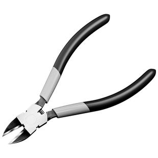 水口钳剪钳斜口钳模型高达偏口小钳子斜嘴工业级电子薄刃剪线电工