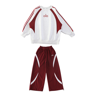 街舞儿童潮服嘻哈卫衣爵士舞练功服小学生运动会套装表演班校服秋