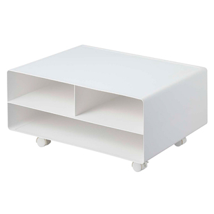 霜山铁艺打印机置物架小型复印机增高架多层桌面工位整理柜收纳架