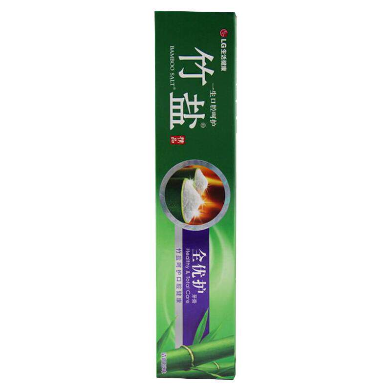 防牙龈退缩竹盐清新精研卓效牙膏