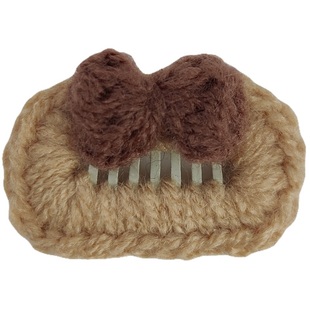 MT温柔香槟卡其色系宠物发夹马尔济斯约克夏西施可爱狗狗猫咪BB夹