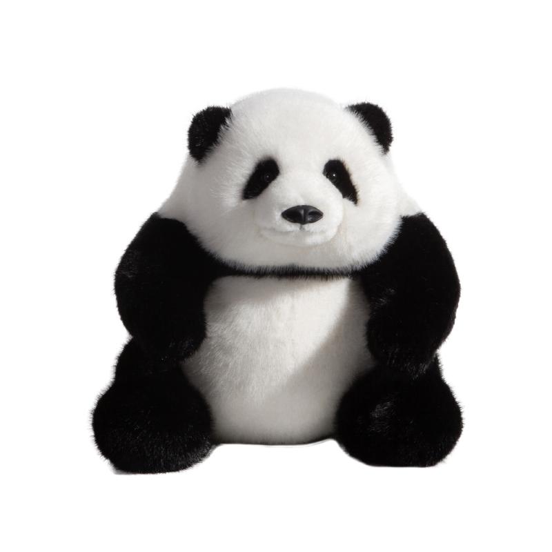 熊猫花花玩偶毛绒玩具仿真大号公仔抱睡成都纪念礼物千寻日记正品