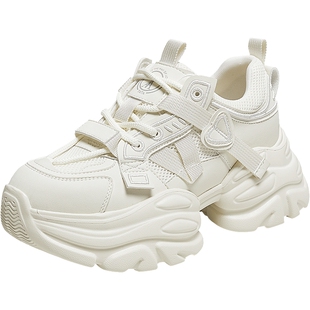 TATA他她女鞋老爹鞋春季新款运动鞋时尚休闲增高鞋CY205CM5奥莱