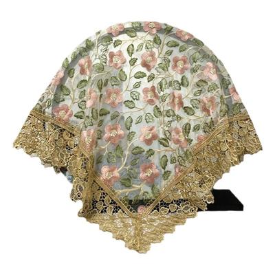 蕾丝材质绣花工艺轻奢高级感