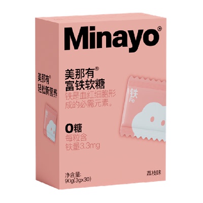 Minayo美那有富铁软糖女性补铁剂