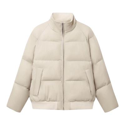立领三防面料羽绒棉服夹克