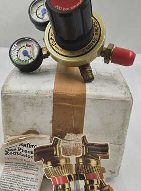 MUREX SAFFIRE GAS PRESSURE REGULATOR HYDROGEN H-10 200 BAR S