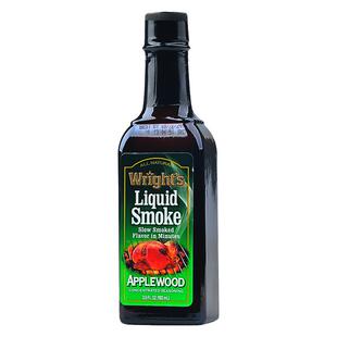 美国烧烤烟熏汁烟水山核桃木烟熏液Wrights Hickory Liquid Smoke