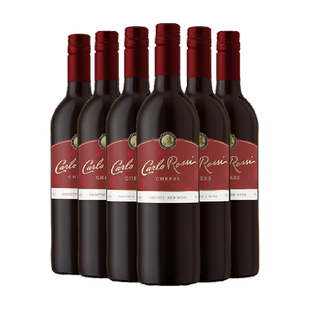 【进口】加州乐事欢庆系列柔顺红葡萄酒750ml*6瓶美国混酿红酒