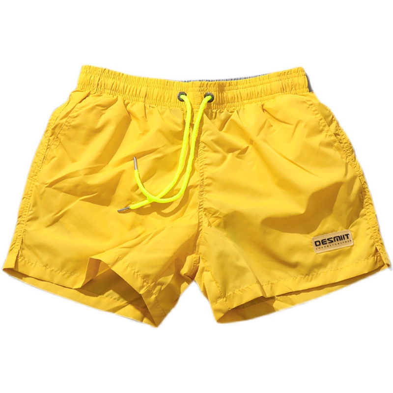 短裤夏季男宽松膝盖以上休闲舒适外穿三分速干内衬跑步健身沙滩裤