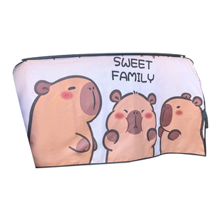 定制特斯拉modelY专用汽车防晒隔热遮阳帘YL轨道式遮光板宝宝窗帘